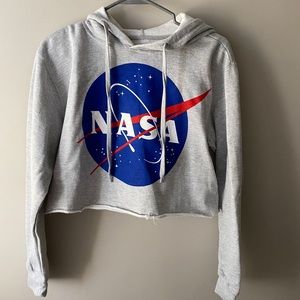 *brand new* NASA Cropped Hoodie